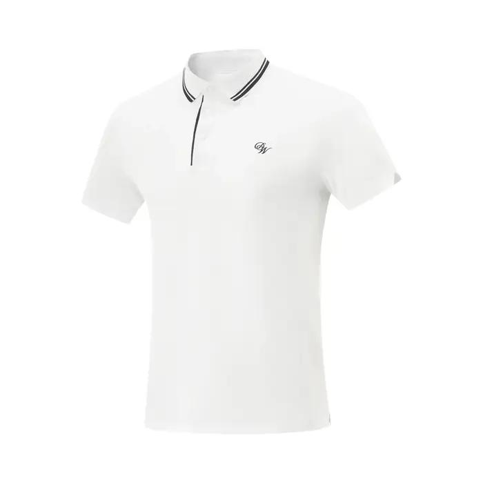 Li-ning T-shirt POLO Wade pour hommes AT DRY FREEZE 88% Polyamide 12% élasthanne à sec doublure resp
