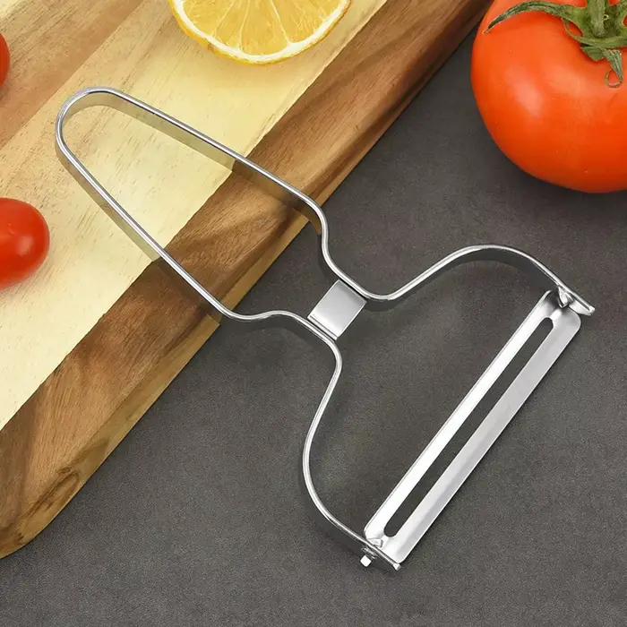 Éplucheur de légumes et de fruits, couteau en acier inoxydable, râpes à chou, trancheur de pommes de