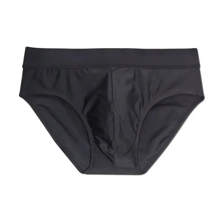 Maillot de bain en maille pour hommes, Sexy, ajouré, cordon de serrage, taille basse, culotte de nat
