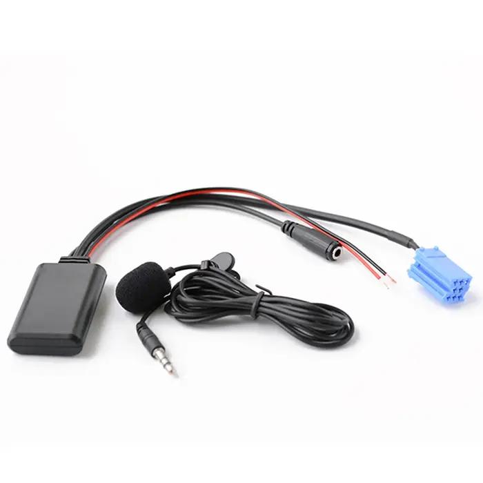 Adaptateur de Microphone sans fil bluetooth pour voiture, stéréo AUX IN, musique pour VW Golf MK4 po