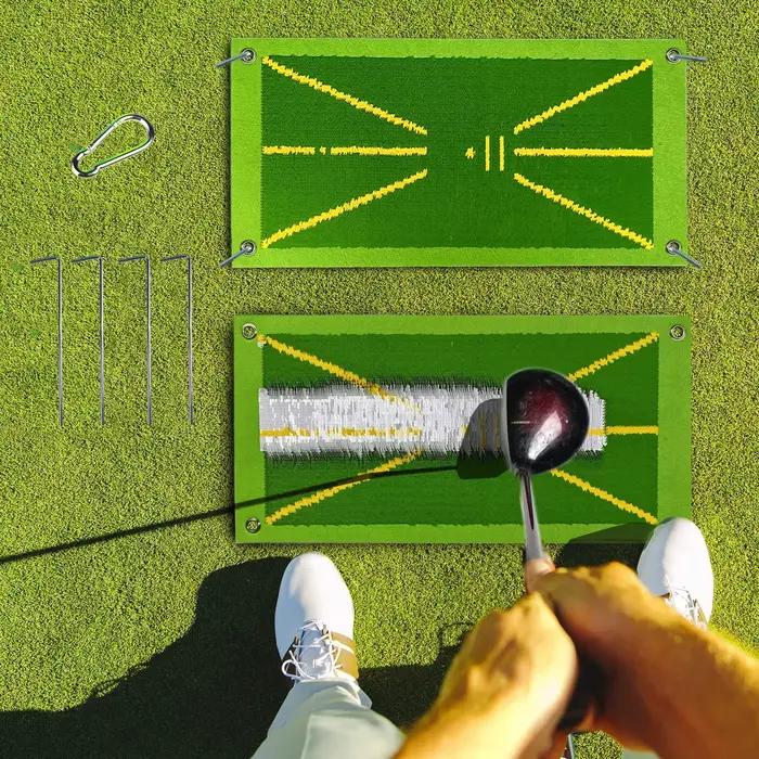 Tapis d'entraînement de golf pour la détection du swing, aide à l'entraînement au golf qui montre le