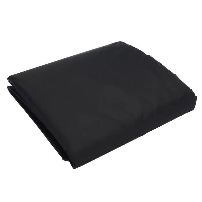 Couverture imperméable pour foyer de Patio, protection UV noire, abri pour barbecue, jardin extérieu