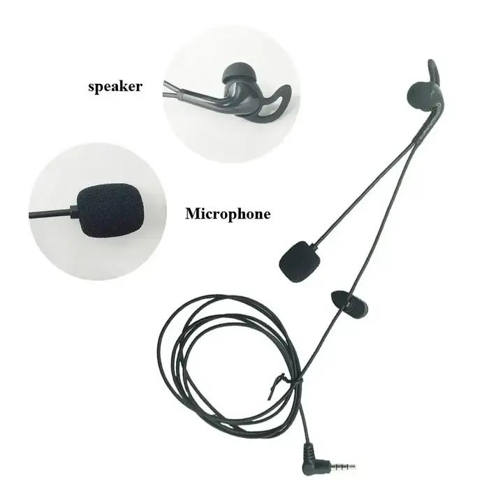 3.5mm Plug In Écouteurs Adapté Pour EJEAS FBIM V6 V6C V4 V4C Interphone Arbitre Interphone Casque
