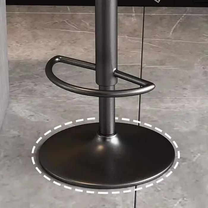 Tabouret haut nordique en métal moderne, chaises de bar de luxe, meubles de restaurant, salon