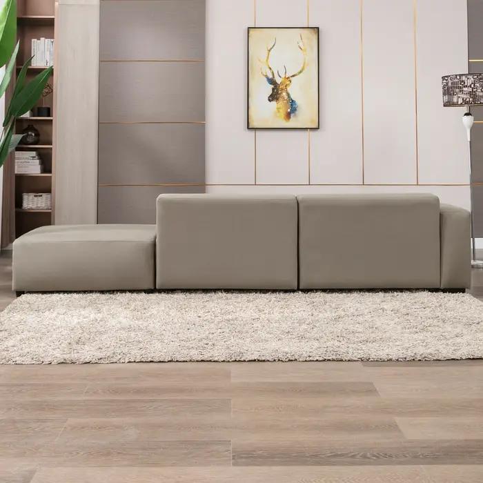 HORGgland-Canapé convertible O, canapé sectionnel en forme de L, canapé sectionnel modulaire