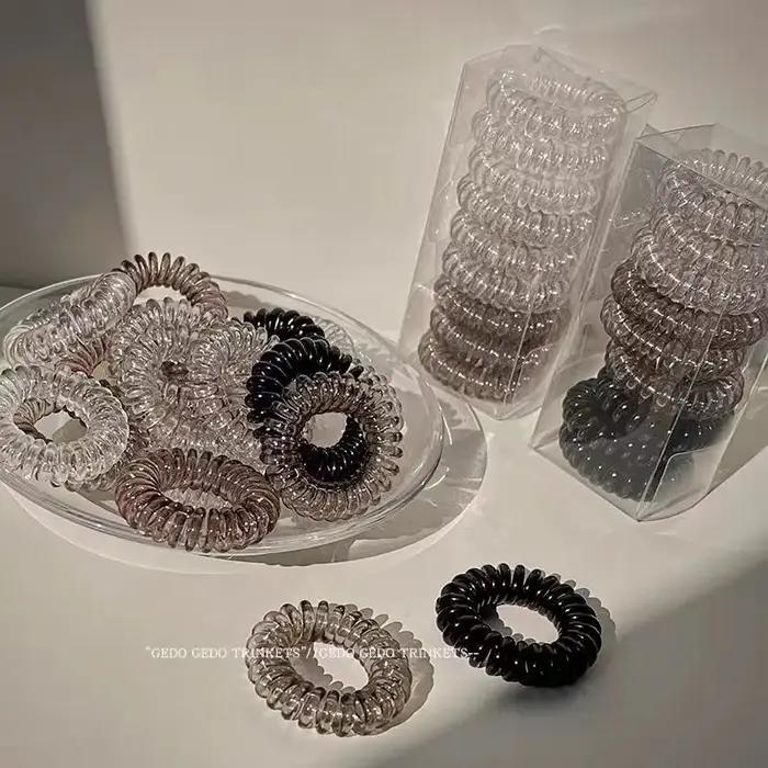 Corde de tête haute élastique pour queue de cheval féminine élégante pour événements formels et coiffures sophistiquées
