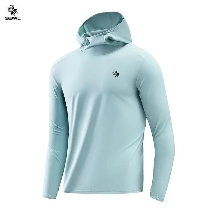 SBWL sweat à capuche respirant à manches longues pour hommes/femmes de haute qualité pour sports et