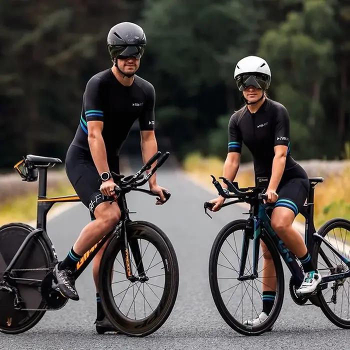 Leic-Fit-Combinaison TriDuvet trempée pour équipe professionnelle, vêtements de cyclisme, combinaiso