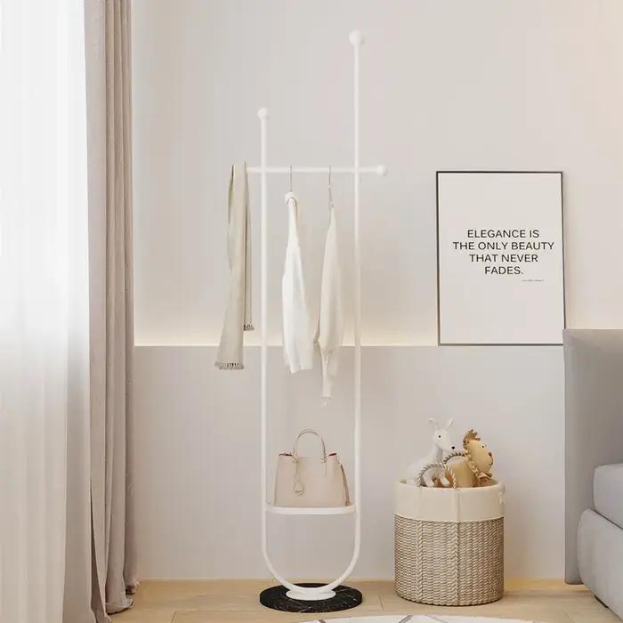 Support de Pied Moderne Design Élégant pour Chambre Salon Bureau Organiser Vêtements Accessoires Occasions Spéciales