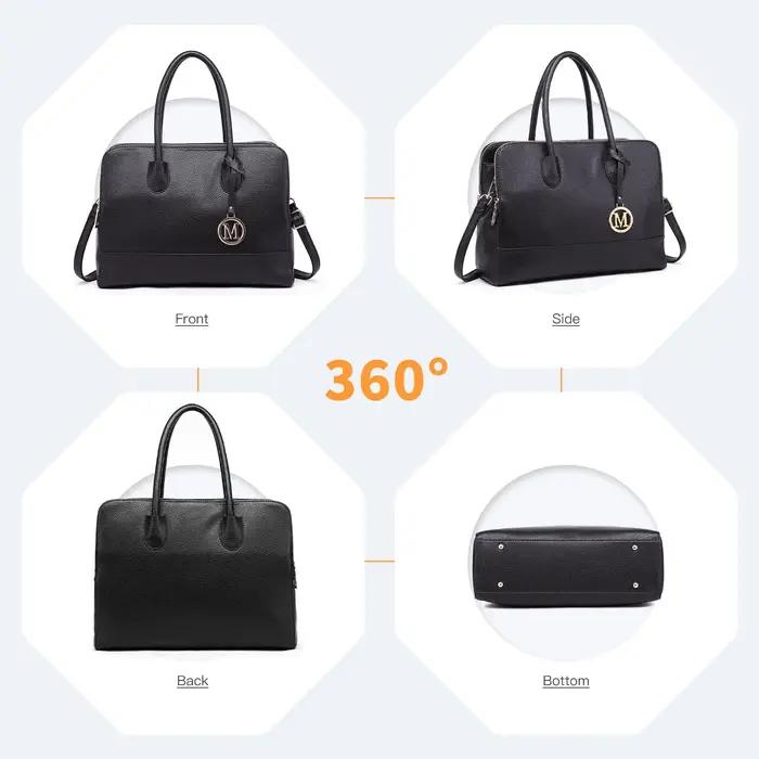 Miss Lulu-Porte-documents de 13 pouces, sac à main pour ordinateur portable, sacoche rétro élégante