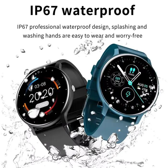 Montre intelligente LIGE 2026 pour Hommes Femmes Suivi Fitness Activités Sportives Notifications Push