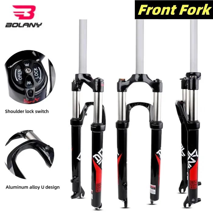 Fourche de vélo Bolany 26 27.5 29 fourche suspension aluminium amortisseur 105mm confort randonnée descente montagne