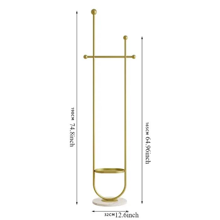 Support de Pied Moderne Design Élégant pour Chambre Salon Bureau Organiser Vêtements Accessoires Occasions Spéciales