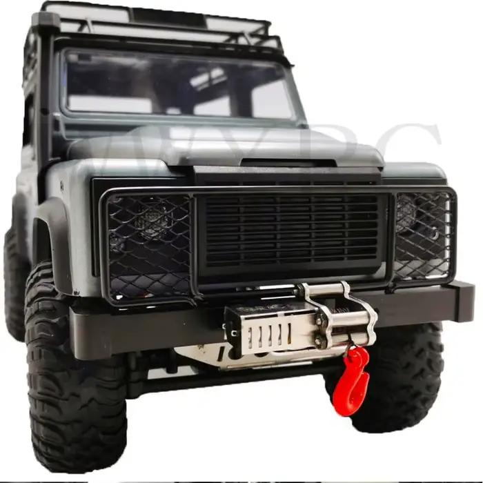Pièces de rechange pour voiture RC modèle MN 1:12 D90 D91 99S, mise à niveau, armure avant en métal,