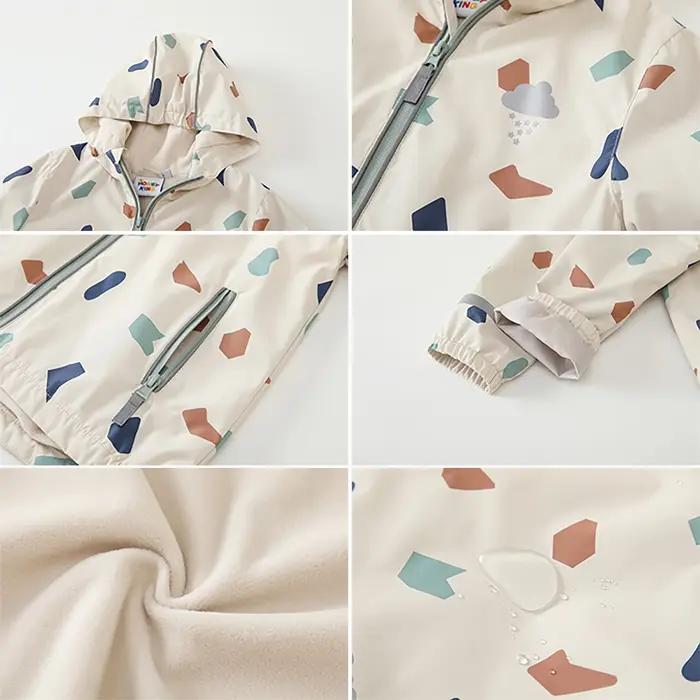 HONEYKING ensembles de vêtements pour enfants imperméable costume bébé salopette imperméable pantalo
