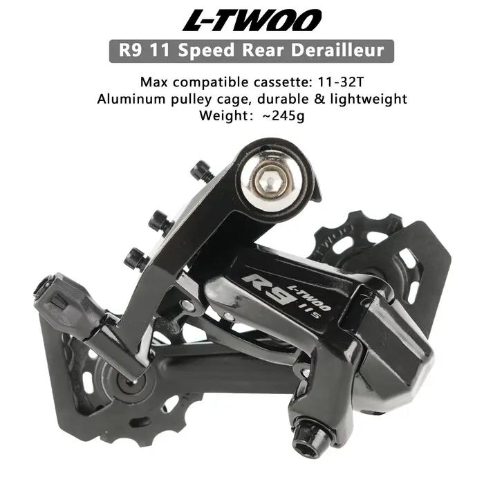 Composants de vélo de route LTWOO 2x11 vitesses Frein ZRACE Kit de dérailleur cassette chaînes leviers pour cyclisme professionnel et amateur