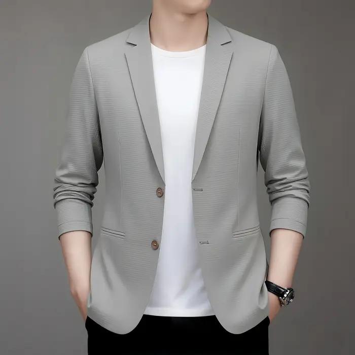 Costume léger de style coréen pour homme, mode printemps-été, décontracté, protection solaire, résis