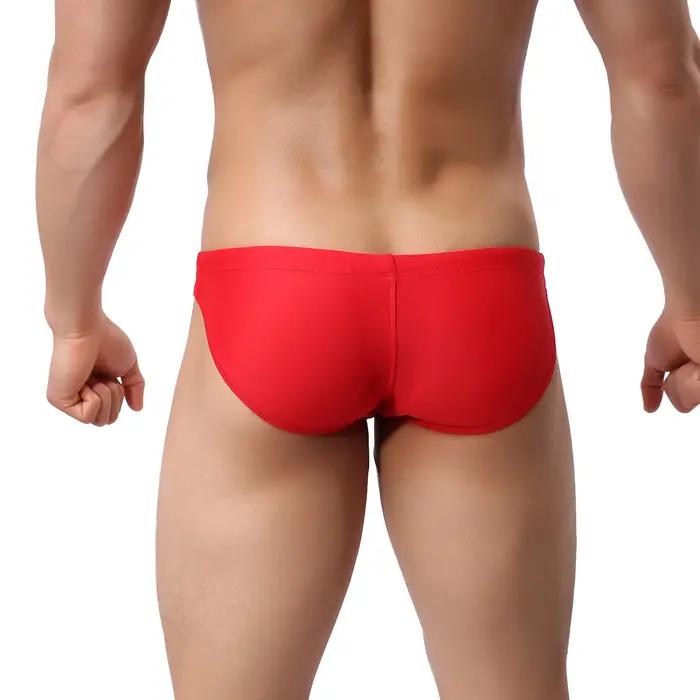 CLEVER-MENMODE Hommes Solide document Slip De Natation Maillots De Bain D'été Beachwear proximité ws