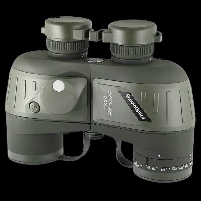 SHOOINOPTICS jumelles 7X50 boussole nautique FMC azote flottant imperméable pour la chasse observati