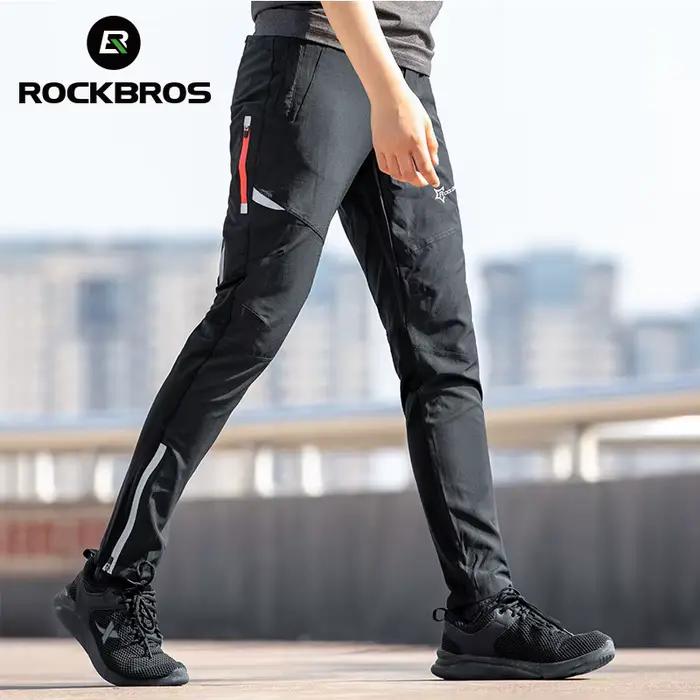 ROCKBROS printemps été cyclisme pantalon hommes femmes respirant vélo pantalon haute élasticité cour