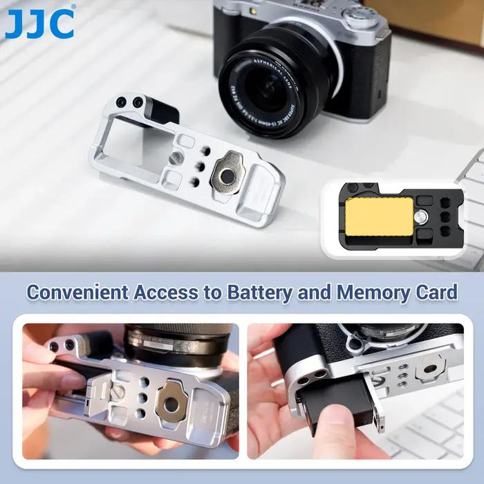 JJC X-M5 L-Forme Caméra Grip pour FUJIFILM X-M5 Caméra Avec Plaque De Dégagement Rapide pour Arca 1/