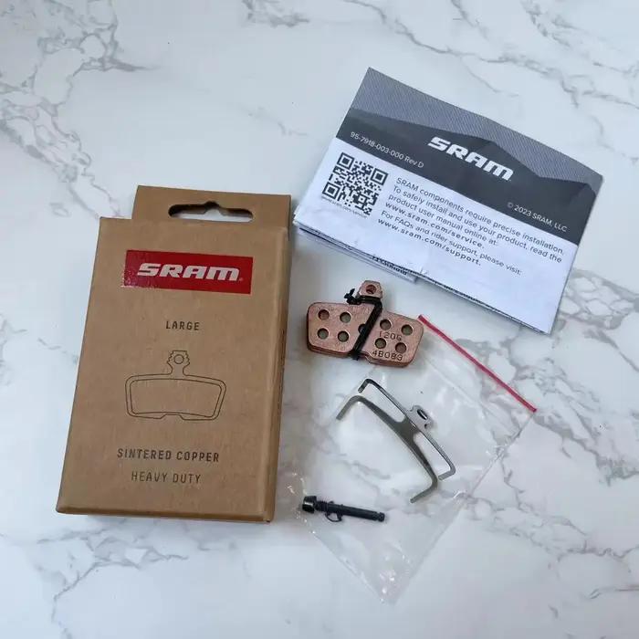 SRAM-Plaquettes de frein en métal pour vélo de route et VTT, CODE, GUIDE, Nipe, DB8 Series, Scintré