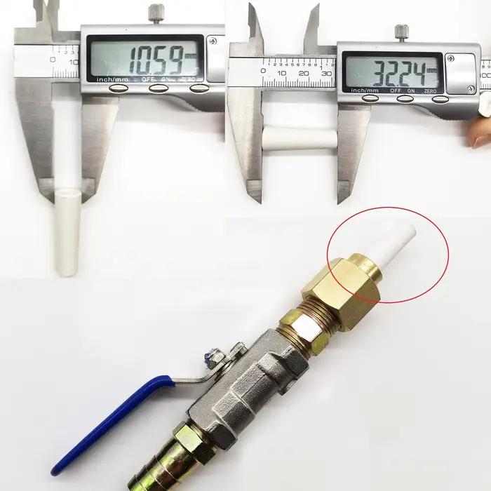 Buse de sablage pour pistolet de sablage à Valve, réservoirs de sablage portables