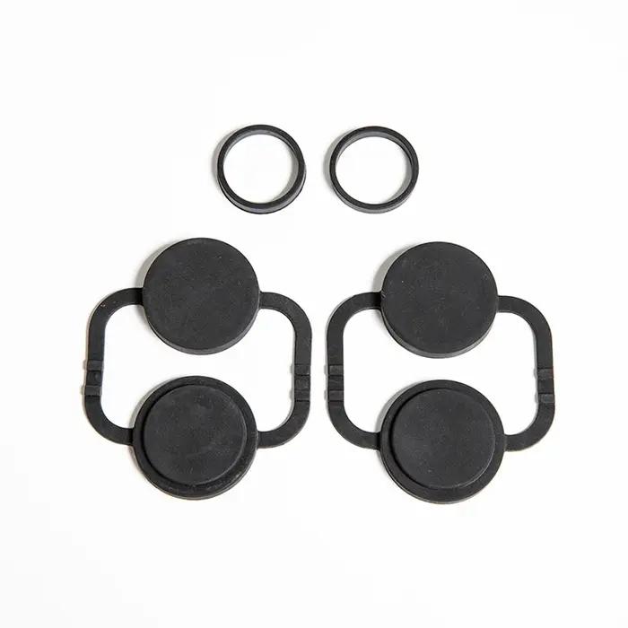 Accessoires d'équipement tactique, couvercle en caoutchouc pour lentille, housse de protection pour