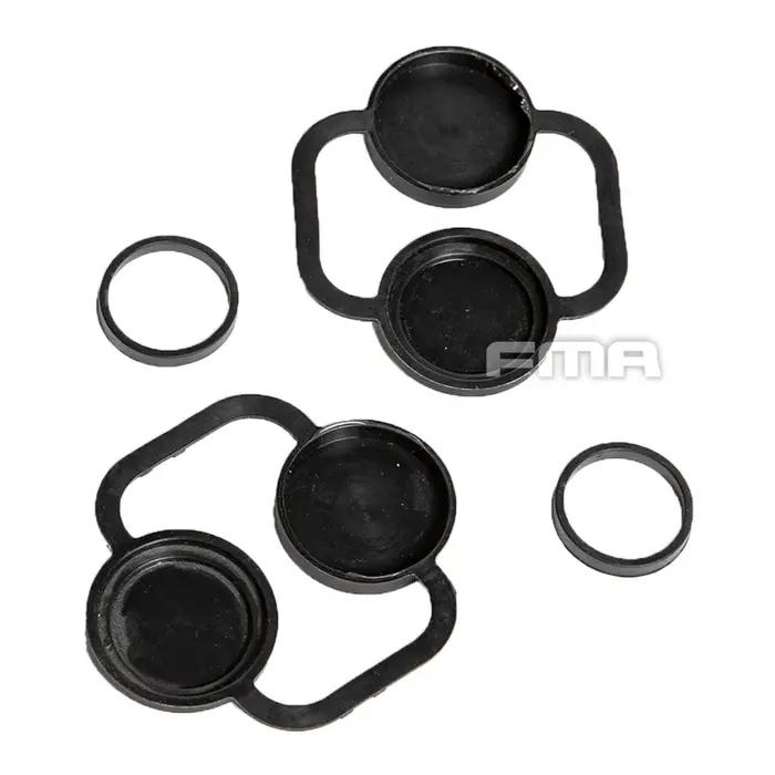 Accessoires d'équipement tactique, couvercle en caoutchouc pour lentille, housse de protection pour