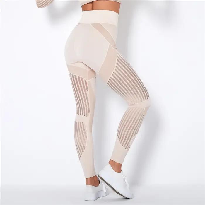 Leggings sans couture taille haute vêtements d'hiver femmes pantalons femmes Yoga Leggings de gymnas
