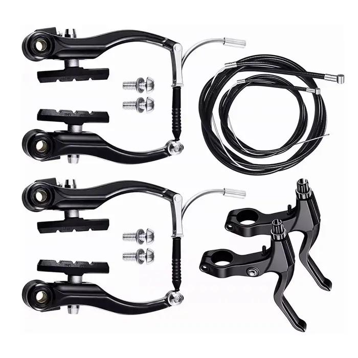 Ensemble de freins avant et arrière en V pour VTT, en alliage d'aluminium, accessoires d'équitation
