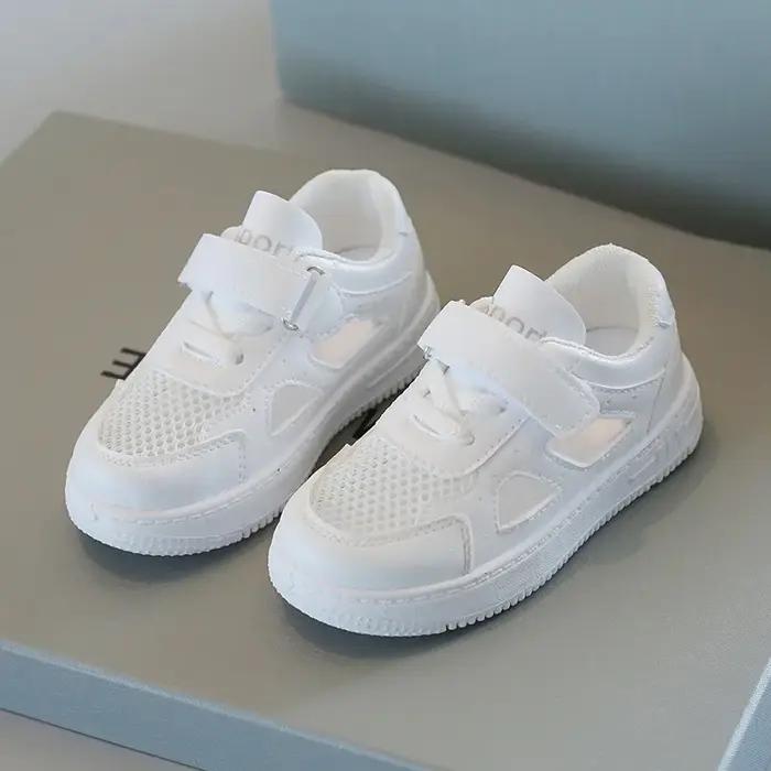 Chaussures Blanches pour Enfants 2026 – Sandales d'Été Designer Respirantes pour Garçons, Chaussures
