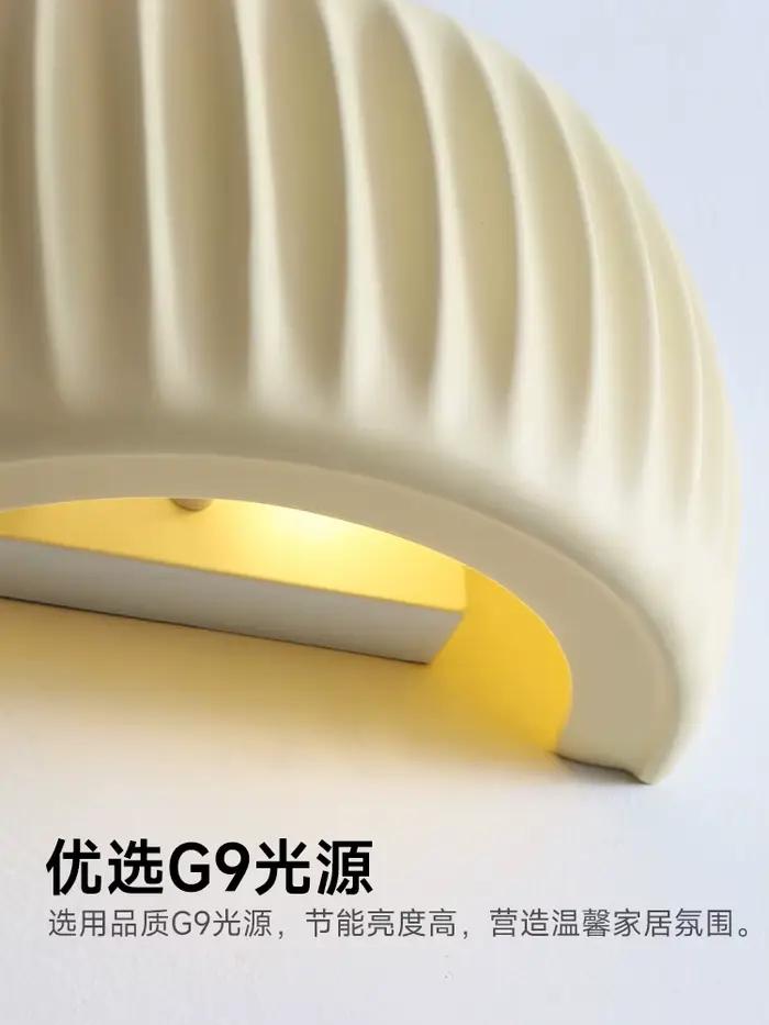 Applique murale européenne en résine pour chambre à coucher, lampe de chevet française, lampe de cou