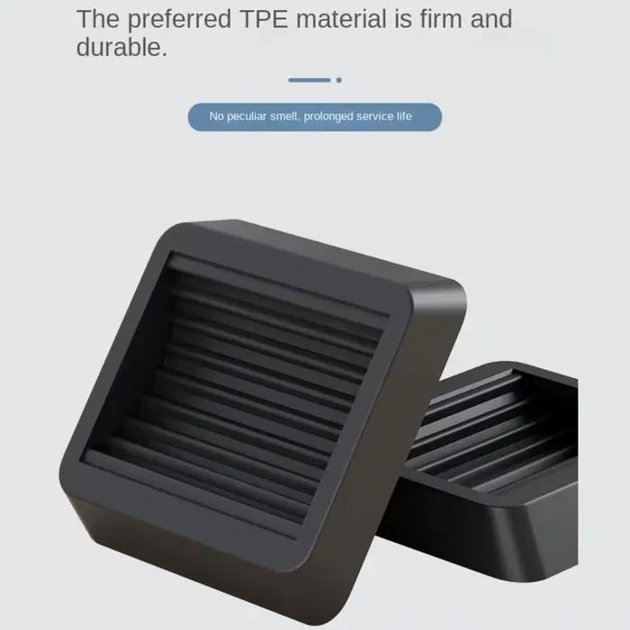 Coussinets de fixation pour meubles et chaises de bureau, Anti-Vibration, antidérapants, tapis de pi