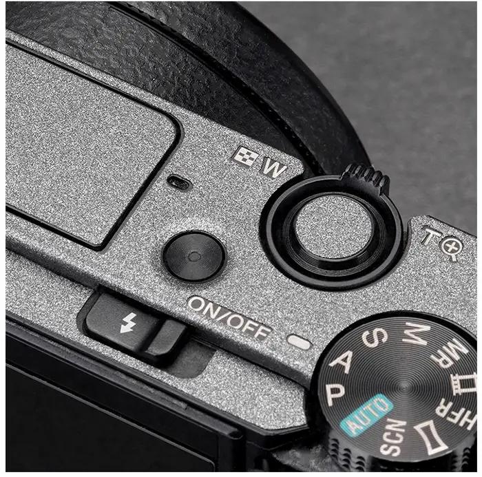 Autocollant de protection pour appareil photo, film rond en vinyle, peau de décalcomanie, manteau de