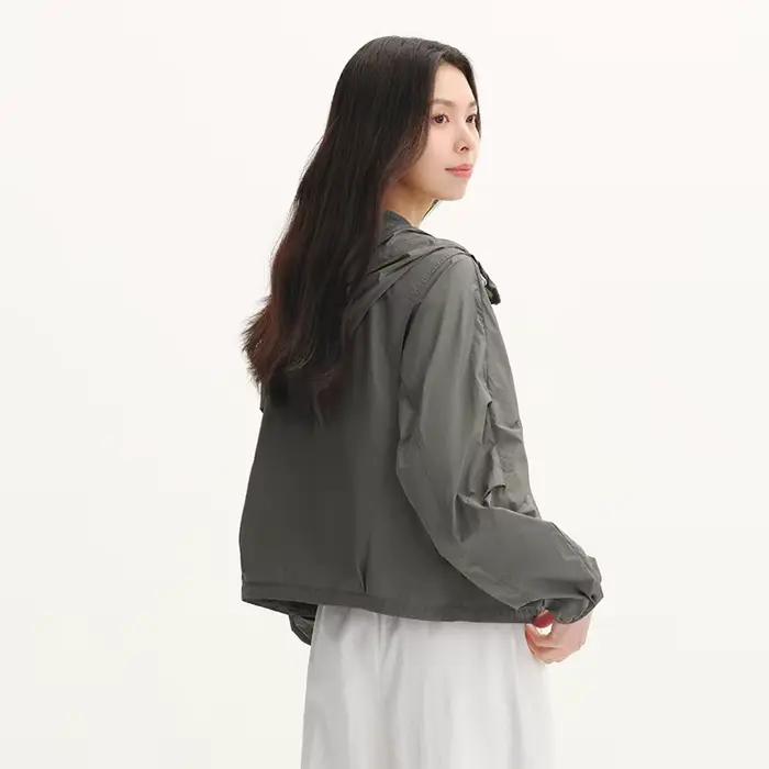 Veste UV Femme Semir 2026 – Sensation de Fraîcheur, Maille Respirante, Coupe Ample, Capuche à Cordon