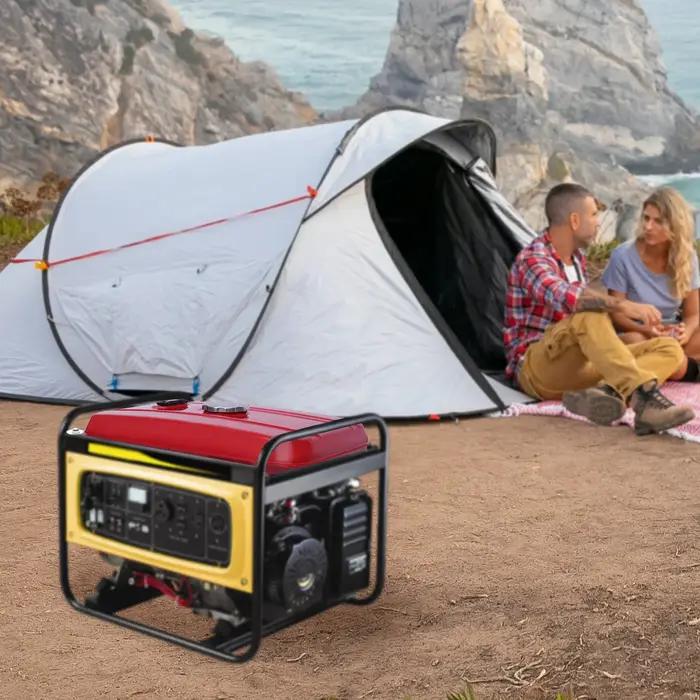 Réservoir de carburant universel rouge pour générateur de 4 gallons, 54.8x36x10cm, réservoir d'équip
