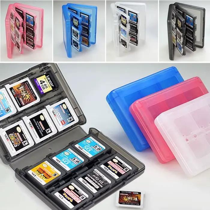 Étui pour cartes de jeu 28 en 1, Compatible avec Nintendo NEW 3DS / 3DS / DSi / DSi XL / DSi LL / DS