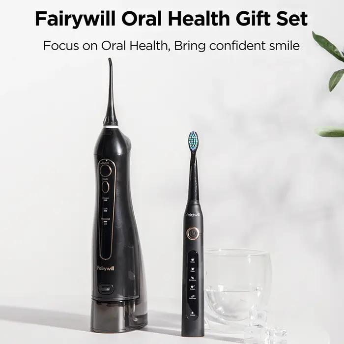 Fairywill hydropulseur Oral Rechargeable Portable dentaire 3 Modes réservoir d'eau pour les dents 30