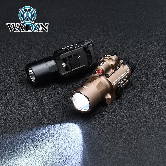 Lampe torche tactique WADSN X400U X400 Ultra avec indicateur laser rouge/vert, lampe pour pistolet G