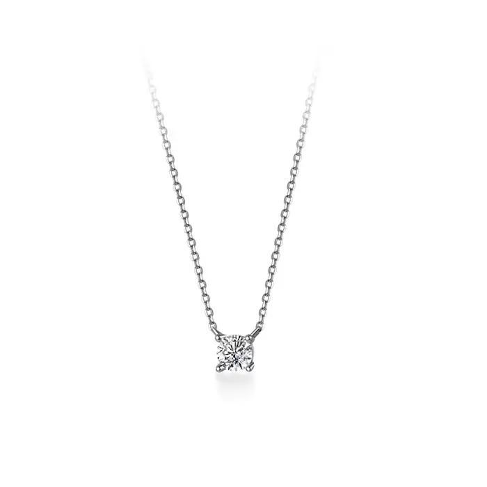 La Monada-Collier Minimaliste en Argent Fin 4.8 pour Femme, Bijoux de Cou à la Mode, Pmot925, 38 + 9