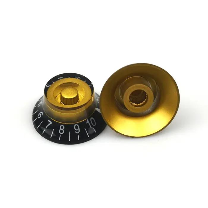 2/4 pièces bouton de tonalité de Volume de guitare LP guitare électrique haut-de-forme guitare droit