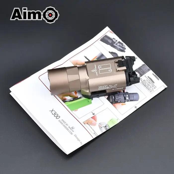 Lampe torche de chasse 600 Lumens X300U X300, lumière LED blanche pour pistolet, compatible avec rai
