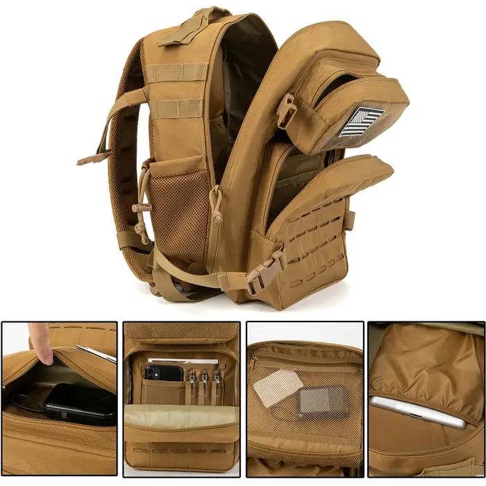 25L sac à dos tactique sac extérieur pour Fitness MOLLE sac à dos GYM pour femmes/hommes EDC randonn