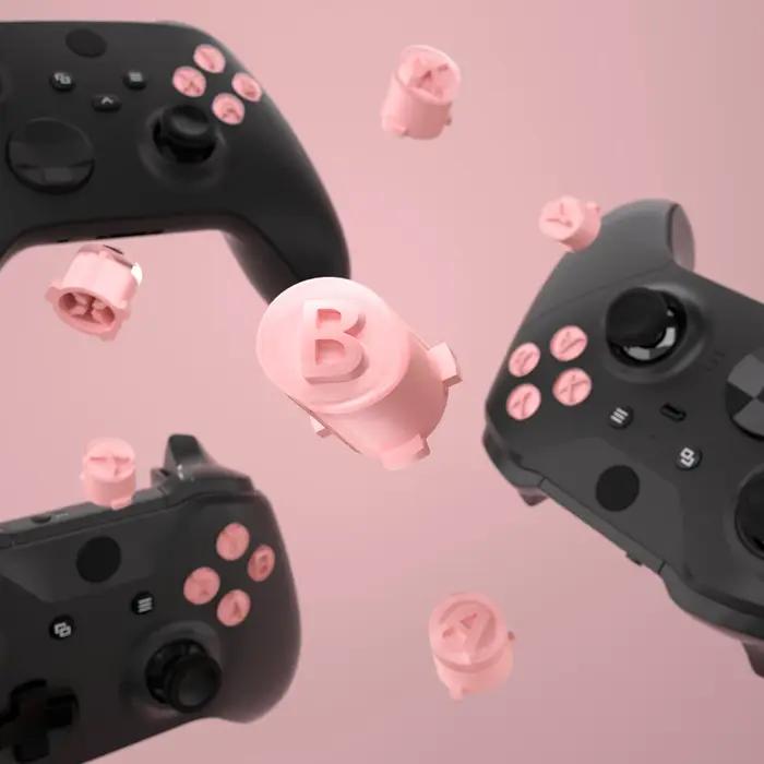 EXtremeRate-Remplacement des boutons ABXY, 3 tons, classique, attention ols, manette sans fil Xbox C