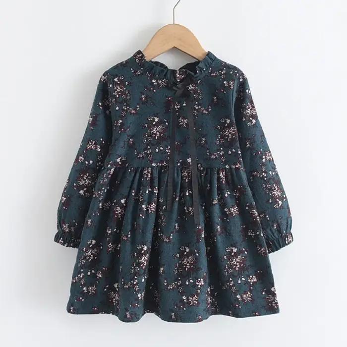 Bear Leader – robe de printemps pour filles, tenue de princesse décontractée, Costumes floraux, vête