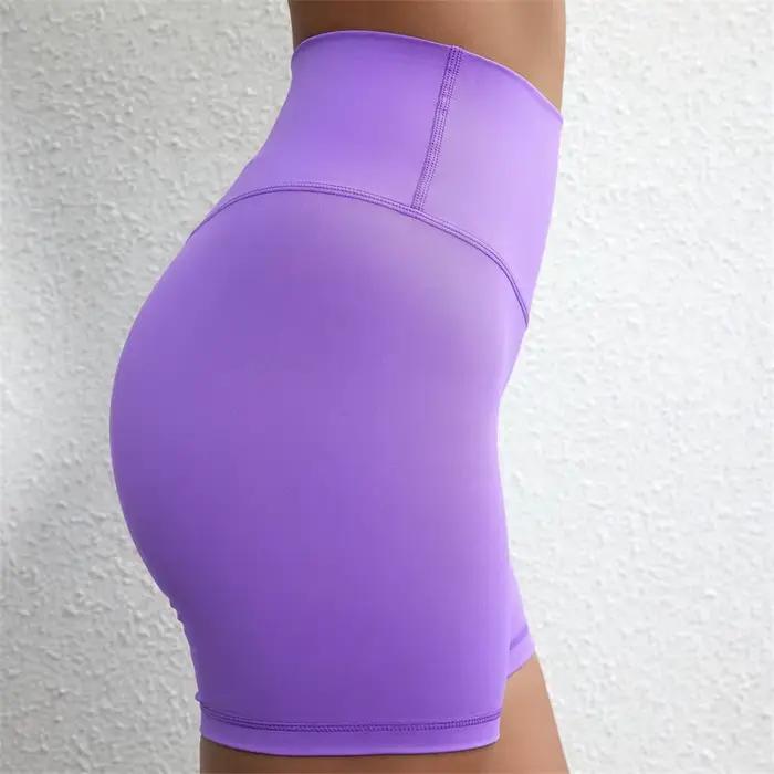 Legging moulant en nylon et spandex pour femme, vêtement de sport, de cyclisme, de gym, d'athlétisme