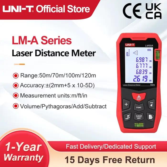 Télémètre Laser UNI-T LM50A LM70A LM100A LM120A