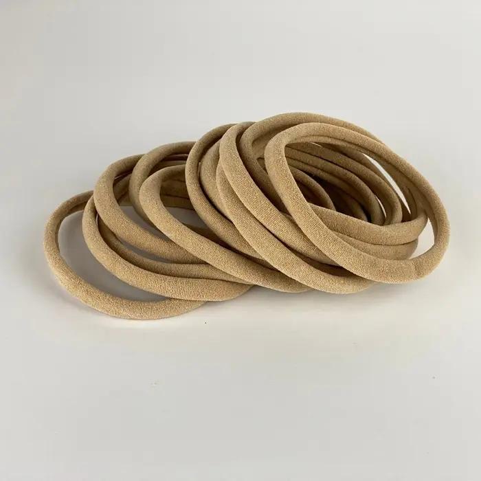 100 pièces/lot bébé fille bricolage extensible maigre Nylon fille élastique souper doux bandeau bébé