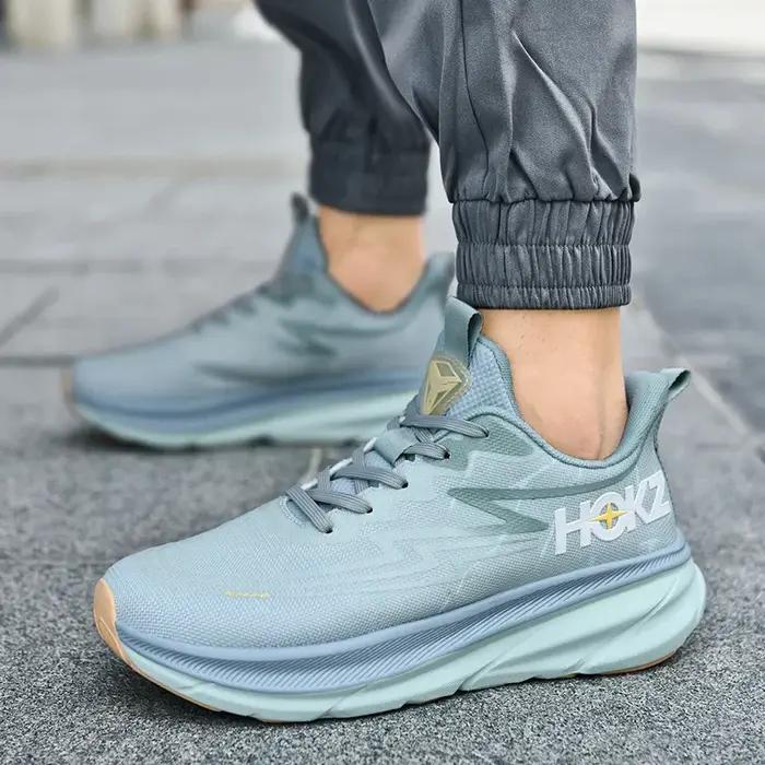 Chaussures de course pour hommes amorti en plein air antidérapant Jogging respirant formateur course